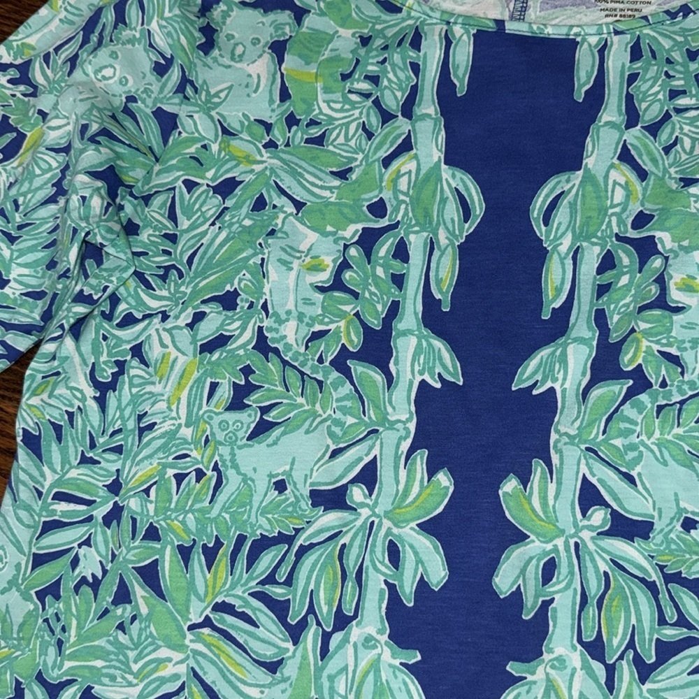 Lilly Pulitzer Marlowe dress in print Koala of the Wild size Large NWOT - Picture 4 of 8